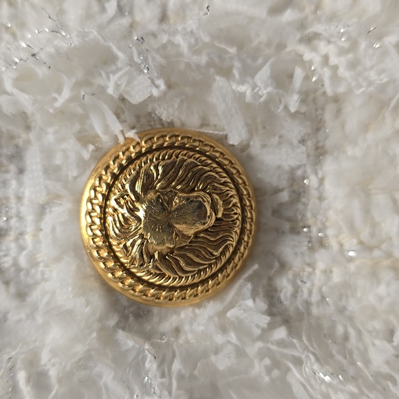 Balmain White Tweed Jacket 38/M - Picture 4 of 8